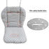 Twoworld Large Thickening Baby High Chair Cushion Liner Mat Pad Cover, Breathable Fashion Gray