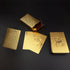 24K Gold Foil Playing Cards Deck, Perfect for Poker, Practical Jokes & Party Gifts for Christmas & Halloween