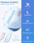 3 5 2-in-1 Lactation Massager for Breast Fever, Cooling + Vibration Modes, BPA-Free Cold Compress Breast Massager
