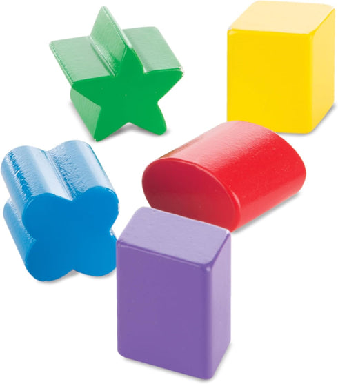 Melissa & Doug Match and Roll Shape Sorter | Classic Wooden Toy for Kids
