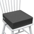 Eiury Toddler Booster Seat Dining Table Kitchen Chair, Waterproof Anti-Scratch PU Cushion, Non-Slip Bottom, Adjustable