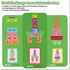 20Pcs 1 10, rytopt Wooden Number Building Blocks, Digital Building Blocks from to Easter, Party Favors, Stocking