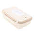 Gsycle 80 Constant Temperature Baby Wipe Warmer, PU Leather Travel Wipes Case Dispenser, Portable Wet Wipe Warmer Box