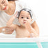 SOPOTUTU 4pcs Set Beech Wooden Comb and Woolen Brush Grooming Kit for Newborns, Gentle Scalp Care with Soft Bristles