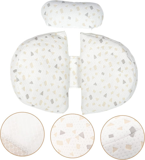 Totority Pregnancy Pillow for Women U-Shaped Maternity Pillow Lumbar Support for Pregnant Breastfeeding and Back Pain