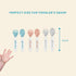 BEABA Toddler Self Feeding Cutlery and Utensils, Baby Spoons and Forks, 10 Pack, Assorted