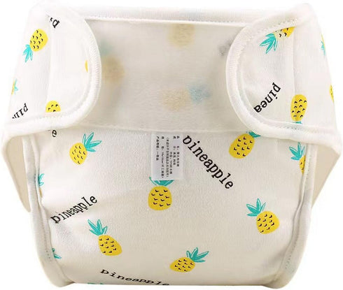 Reborn Baby Doll Diapers,4 PCS Doll Diapers Underwear for 17-22 inch Reusable Doll Diapers Fits Baby Doll