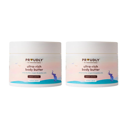 PROUDLY Baby Body Butter with Shea Butter & Argan Oil Deep Moisture