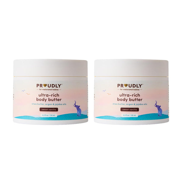 PROUDLY Baby Body Butter with Shea Butter & Argan Oil Deep Moisture