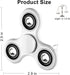 1Pcs WELLVO Fidget Spinner for Kids Adults, Sensory Fidgets Toys for Anxiety Stress Relief, Mini Cool Fidget Toy