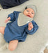 100% DiaperSquad's Organic Cotton Baby Drool Bibs, Super Absorbent & Adjustable Baby Bibs for Drooling and Teething