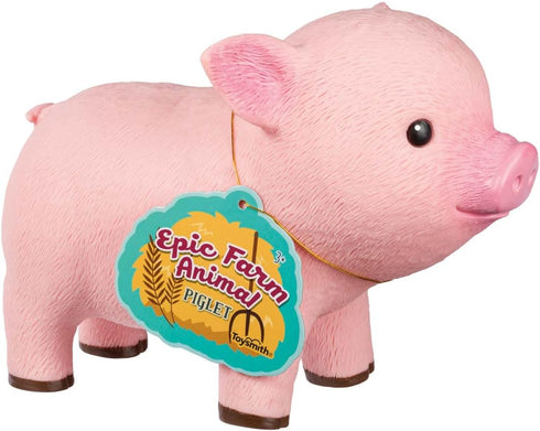 Large Squeezable Toy Baby Piglet - Epic Farm Fresh Farm Animals