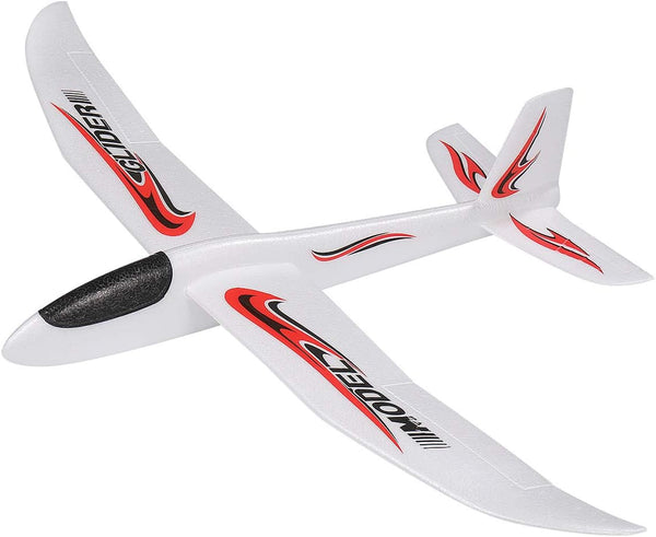 TOYANDONA 1PC Foam Glider Airplane, 39 inch Large Throwing Glider Planes Lightweight