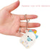 20 Packs Animal Squishies Toys Keychains Set, Mini Stress Relief Squeeze Toys for Kids Birthday Gifts