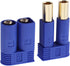 Hobbypark 5 Pairs EC5 Banana Plug Connectors - Female Male 5.0mm Gold Bullet Connector for RC Devices