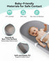 COMOMY Baby Changing Pad for Dresser - Wipeable Changing Pad with Restraining Belt, Waterproof, Soft, Lightweight