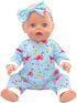 FADALEA 14-18 inch 5-Packs 14-18 inch Doll Clothes and Accessories with Headband for Doll (Not Include Doll)