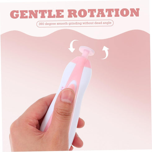 Kids Electric Nail Grinder - Safe Manicure Tool for Boys and Girls
