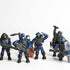8 PCS Building Block City Policeman Action Mini-Figures with Military Weapons Accessories, SWAT Model Toys for Boys