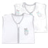 TILLYOU Sleep Sack 0-6 Months - 0.5 TOG Baby Wearable Blanket with 2-Way Zipper, 2 Pack, Bear & Dandelion