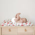 Watercolor Watermelon Changing Pad Covers, Soft Breathable Stretch Fitted Baby Changing Table Pad Mats for Boy Girl,