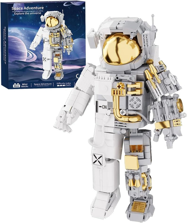 NETEHU Space Astronaut Building Block Toy, Ideal Gift for 6-14 Year Old Children,