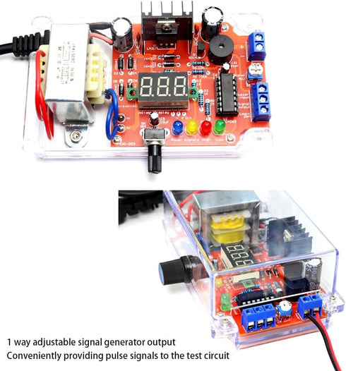 DIY Electronic Kits lm317 Power Supply Voltage Regulator, 110V to DC1.25-12V Soldering Project Kit for Adults