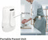 Kopinma 2-Way 2.4GHz Baby Audio Monitor Talk Baby Intercom Wireless Night Light Home Child Safety Device US-Plug Easy