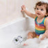 Generic Baby Bath Thermometer, Cute Dinosaur Floating Water Temperature Monitor with Digital LCD Display, Gray