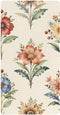 CZXW Floral Botanical Pattern Crib Sheets Fitted 52" x 28" Natural Cotton Soft