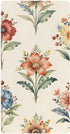 CZXW Floral Botanical Pattern Crib Sheets Fitted 52" x 28" Natural Cotton Soft