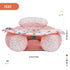3-36 Baby Donut Sit Me Up Floor Seat for Months, Inflatable Baby Seat with Cover, Activity Chair for Sitting up