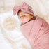 Set BQUBO Newborn Receiving Blanket Hat Mittens for Baby, Unisex Baby Boys Girls Essentials, Newborn Registry Must