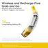 Trimmer 5 bc babycare Baby Nail Electric, Gentle Electric Nail File for Newborn Infant Toddler or Adults with Light