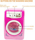 Mini Simulation Washing Machine Toy for Kids - Fun Dollhouse Accessory