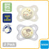MAM 0-6 Pack, 6 Count Original Night Pacifiers Months, Best for Breastfed Babies, Glow in The Dark, Unisex, Value