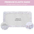 4 Pack, 28"x 52" Set Plushii Crib Sheets for Baby Girls Extra Soft Microfiber Crib Sheet for Standard Crib & Toddler
