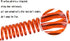 Baby Child Anti-Lost Safety Wrist Link Harness Strap - Walking Hand Belt for Toddlers, Kids (1.5m Orange)