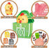 Learning Barn Toys for Toddlers 3+, 20 Pieces Farm Animal Finger Puppets, Montessori Counting and Matching Set
