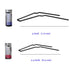 ROCST Bobby Pins Clips for Bun, 12pcs Hairpins for Ballet Hairdressing Salon
