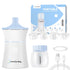 Set, Portable Bottle Warmer Little Bo Baby Portable Warmer with Baby Bottle and Adapter Travel Bottle Warmer