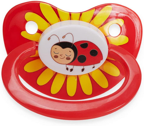 Rearz (2 1 - Lady Bug - Adult Pacifiers with Lanyard and Clip Pacifiers and Lanyard)