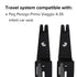Diono Quantum Car Seat Adapter, Compatible with Peg Perego Infant Baby Car Seats, Durable, Attachment for Travel System