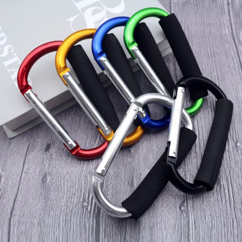 XINHUISHQZ Mommy, 2 Stroller Hooks by Baby,Large Stroller Hooks for pcs Carabiner Stroller Hook Organizer for Hanging