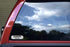 StickerTalk Oblong Do Not Slam Door Vinyl Stickers, 1 Sheet of 2 Stickers, 5 inches by 1.5 inches Each