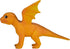 MOJO Baby Fire Dragon - Realistic Fantasy Toy Replica Hand Painted Figurine