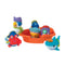 Nuby Pirate Pals Bath Toy Set, Interactive Bath Time Toys for 18+ Months