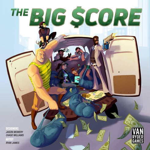 Van Ryder Games The Big Score Board Game - Exciting Strategy Game for Family and Friends.
