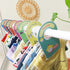 Baby Closet Dividers with Extra Stickers, Cute Nursery Clothes Organizer for Hangers