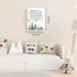 Dytila 12x16 Inch Christian Nursery Wall Art - Mountain Pictures Baby Boy Nursery Decor, Inspirational Religious Decor